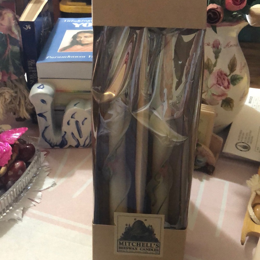 Mitchell’s 12” NIB Beeswax Candles - Picture 2 of 6